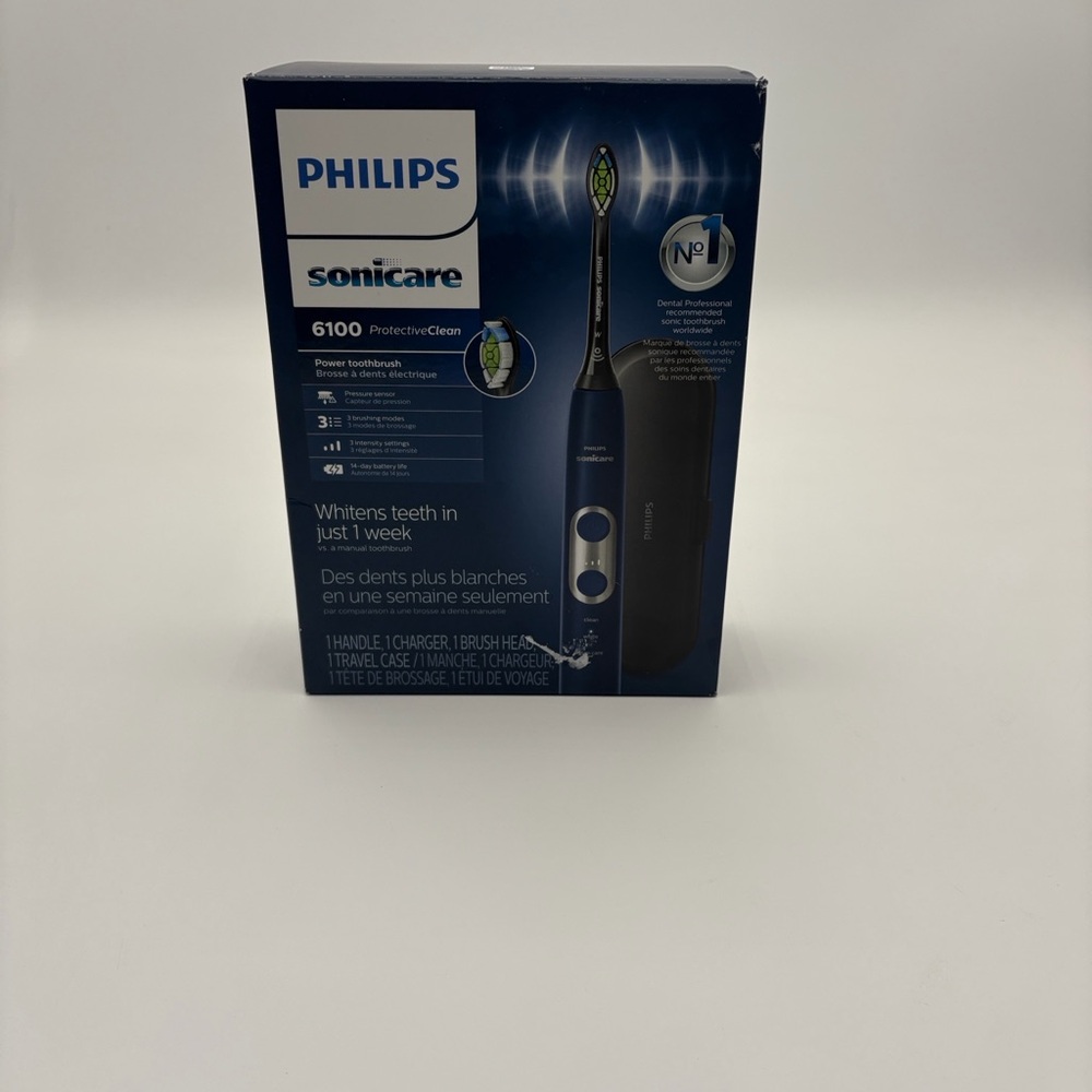 Philips Sonicare 6100 Electric Toothbrush - Dark Blue